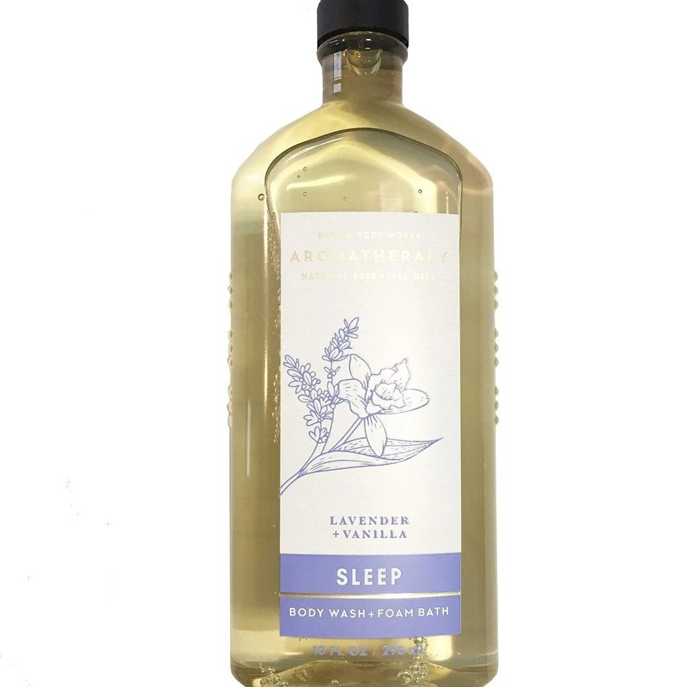 Aromatherapy LAVENDER VANILLA Body Wash and Foam Bath